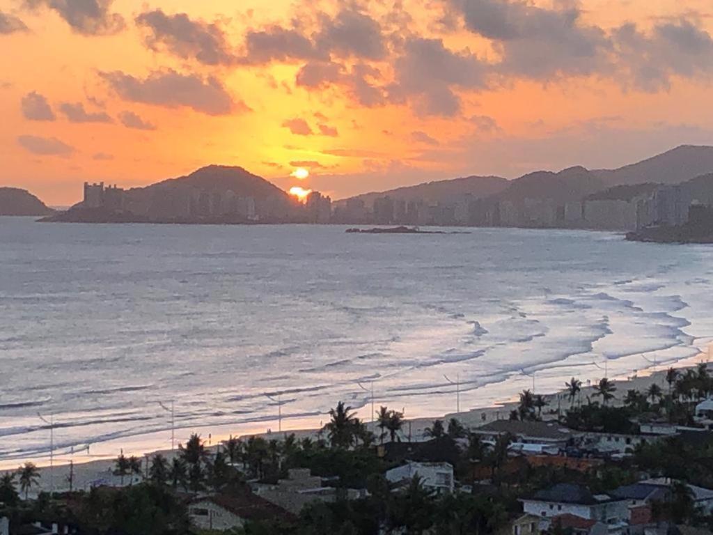Maravilhoso Apartamento Vista Mar Enseada Guarujá Dış mekan fotoğraf